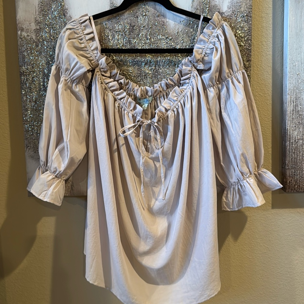 Off the shoulder blouse